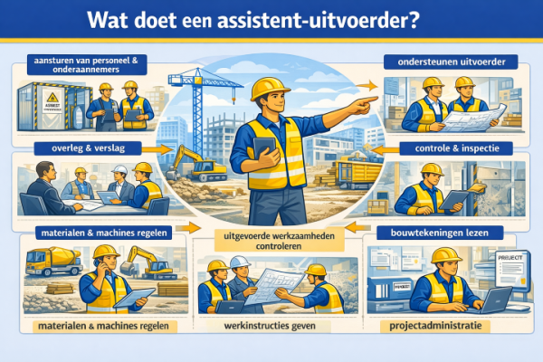 Alles over het beroep assistent-uitvoerder Wat doet een assistent-uitvoerder